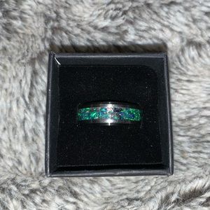 Handmade opal ring